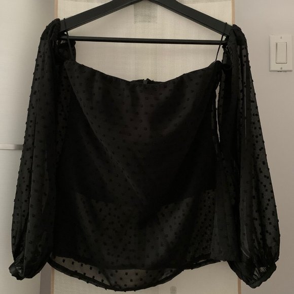 Black Misha Top - Picture 3 of 4